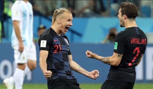 Футболісти з Хорватії присвятили перемогу над Росією на ЧС-2018 Україні і "Динамо" (ВІДЕО)