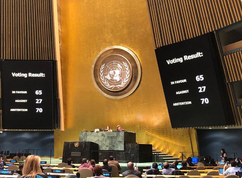 Генасамблея ООН ухвалила резолюцію на підтримку Олега Сенцова і Володимира Балуха