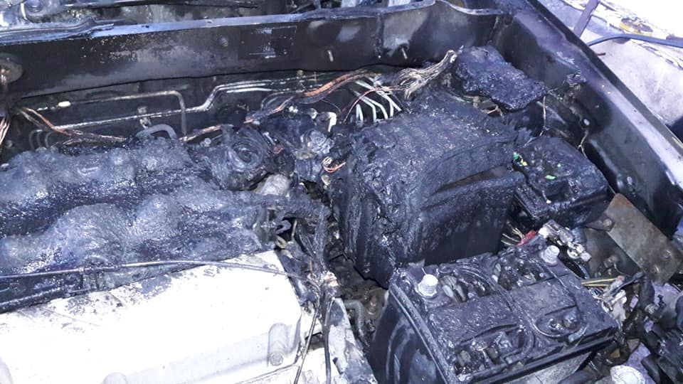 Депутату з Ірпеня спалили машину через боротьбу проти забудови річки (фото)