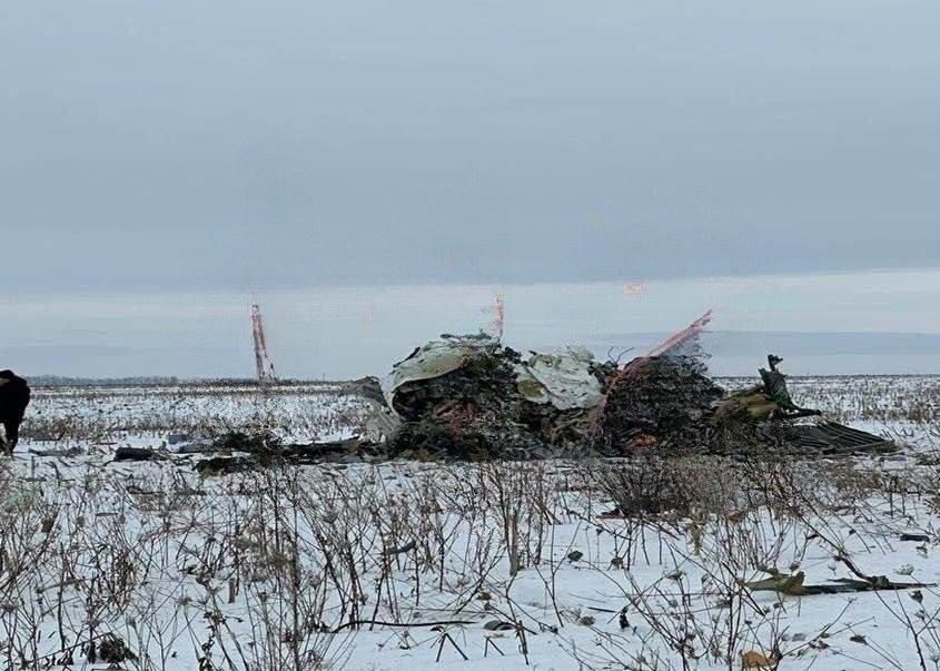рф готова передати Україні тіла «загиблих» під час падіння Іл-76