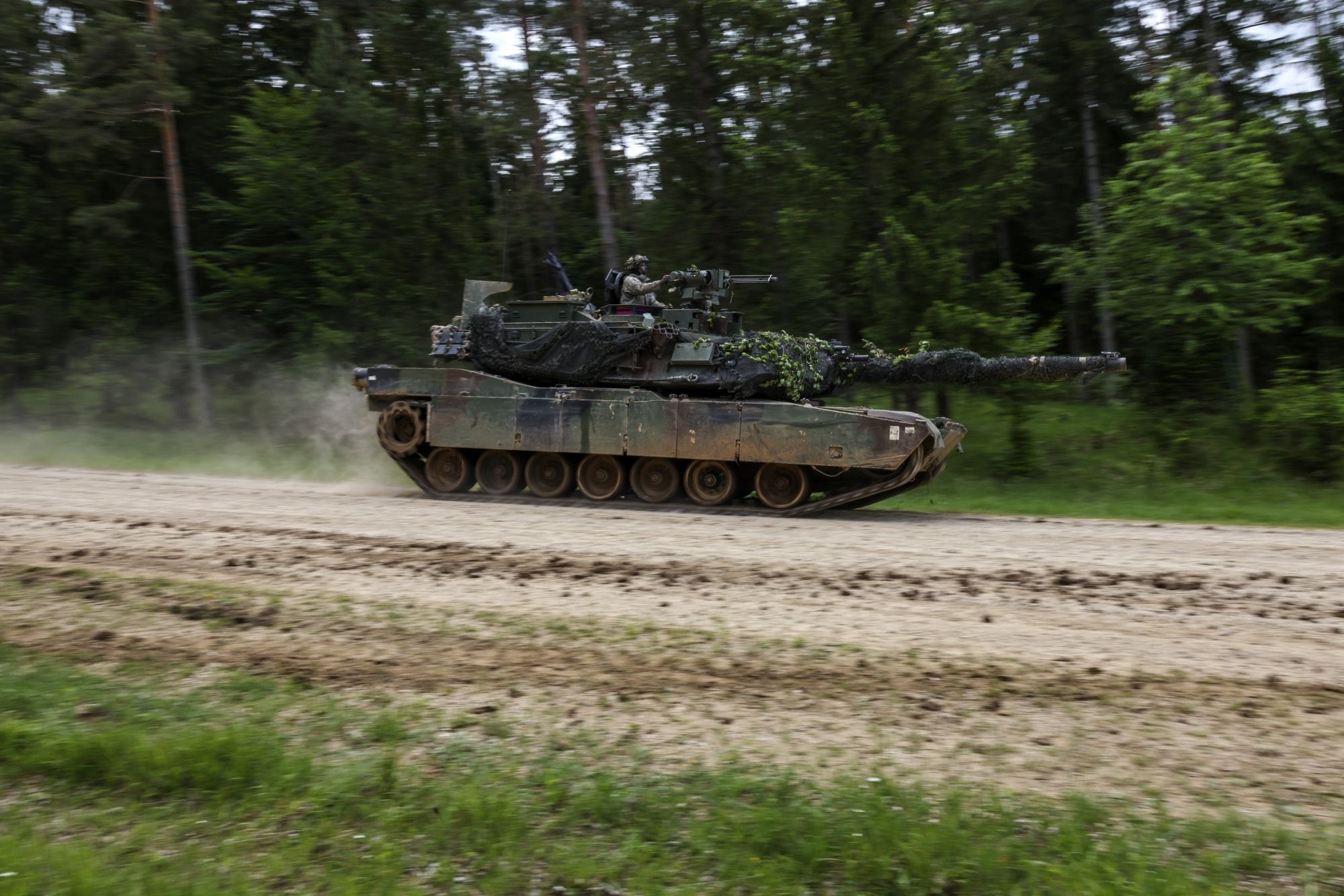 Сили оборони не відводили з лінії фронту надані Україні американські танки «Абрамс».