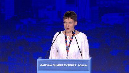 Надія Савченко закликає Захід допомогти у звільненні українців з російського полону