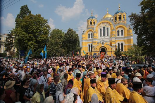 Річниця хрещення Русі-України: «А за віру — хоч умріте! І вольностей бороніте!»