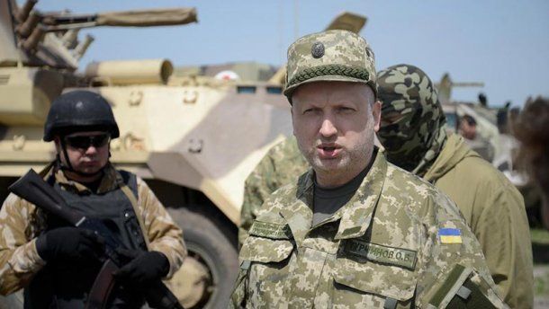 Турчинов прогнозує локальний наступ на Донбасі