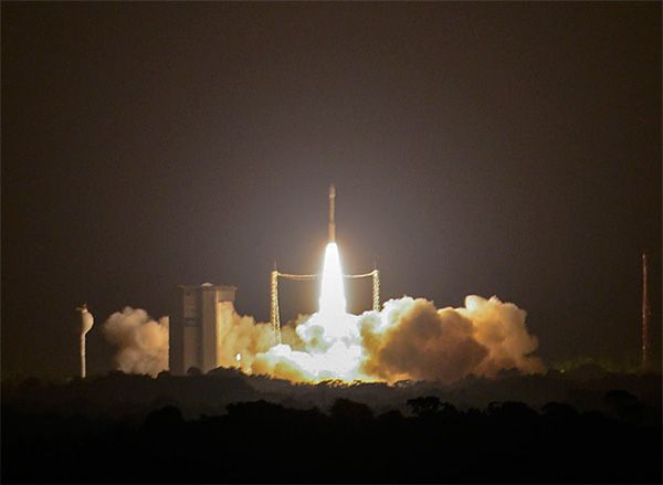 Українська ракета вивела супутник Google (відео)