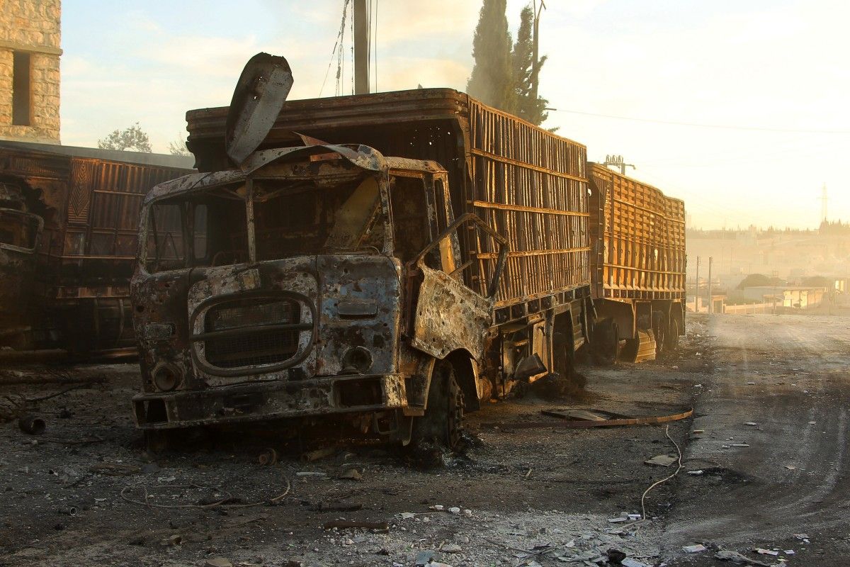 Кремль відповів на звинувачення щодо бомбардування гуманітарного конвою у Сирії