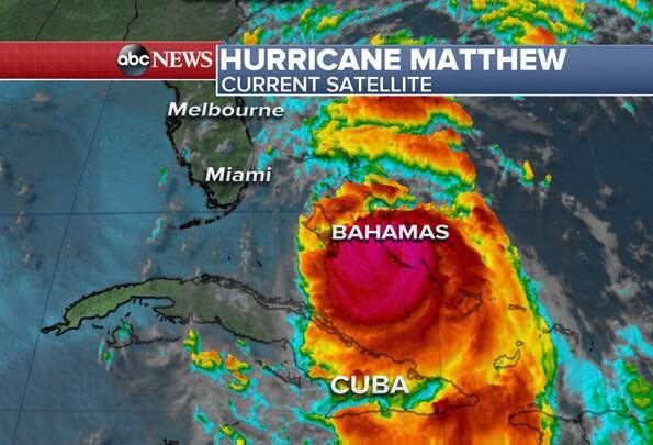 США готується до удару руйнівного урагану "Метью"