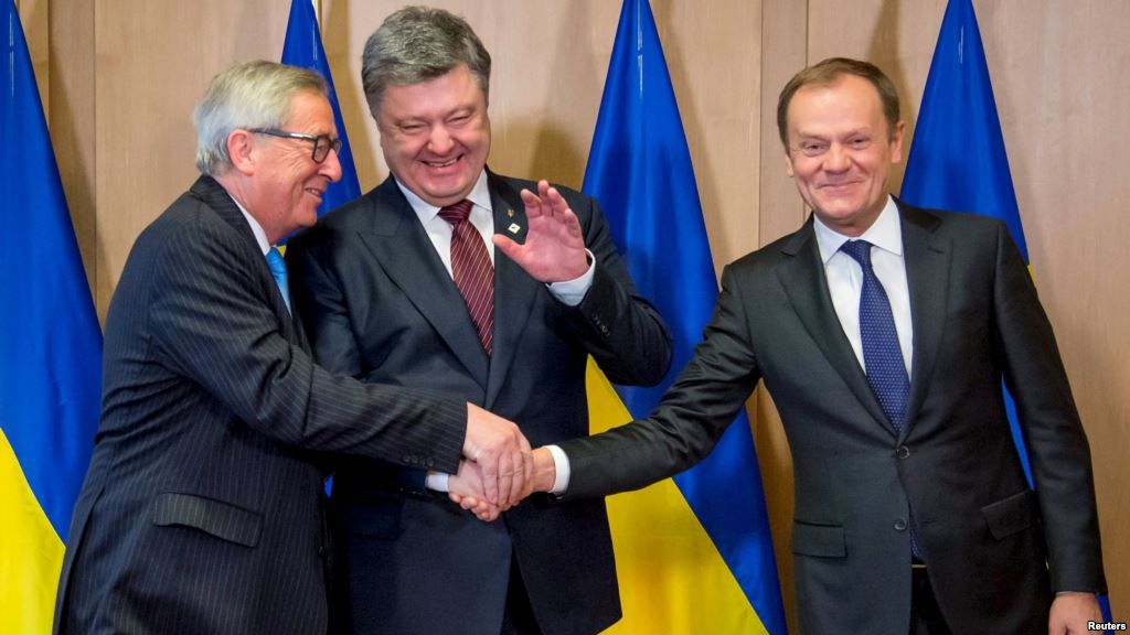 У Брюсселі на саміті Україна-ЄС обговорять безвізовий режим і санкції проти Росії