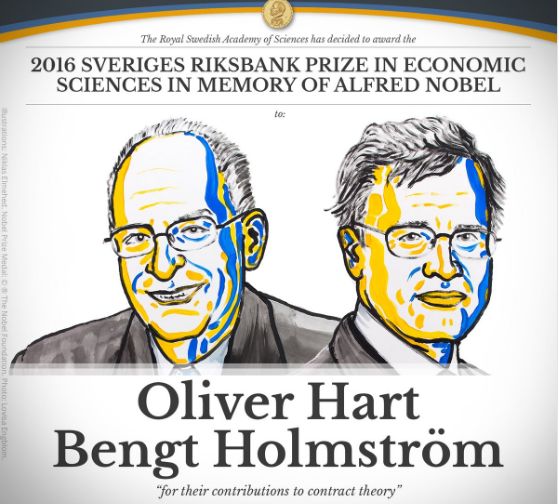 Олівер Харт і Бенгт Хольмстрем отримали "Нобеля" з економіки за теорію контрактів
