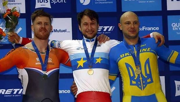 Андрій Винокуров здобув "бронзу" на чемпіонаті Європи з велоперегонів
