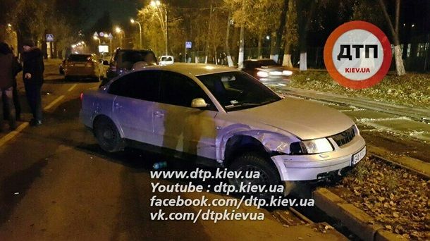 У Києві водій переїхав поліцейського під час погоні (фото, відео)