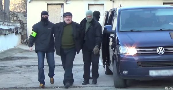 Капітан запасу Леонід Пархоменко затриманий ФСБ у Севастополі як шпигун (відео)