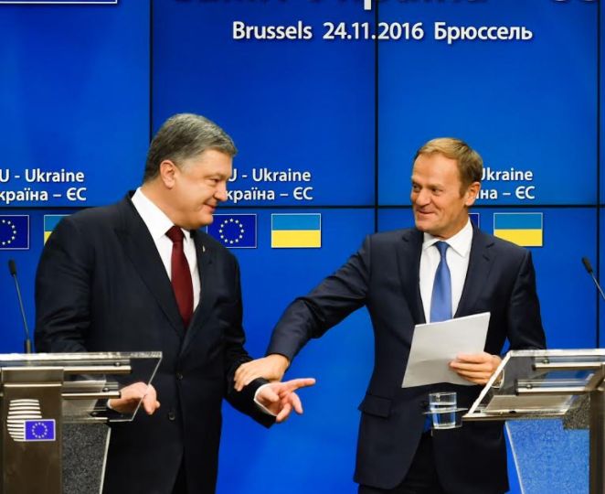 Президент Європейської Ради Дональд Туск підтримав українців українською (відео)