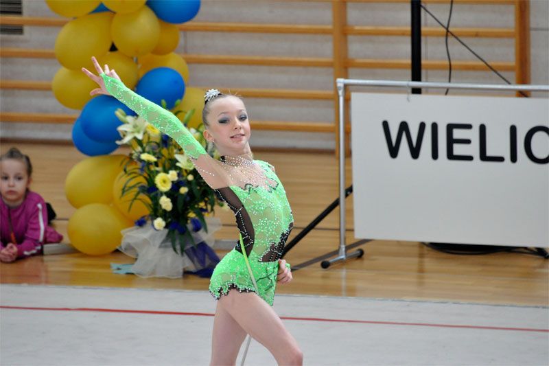 13-річна Христина Погранична перемогла у турнірі з художньої гімнастики
