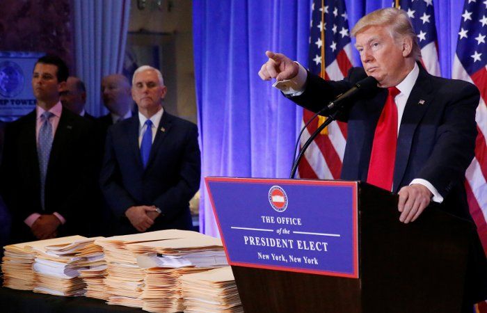 Дональд Трамп посварився з пресою через Путіна