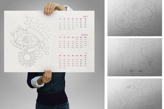 Черкаська студентка створила тактильний календар для людей із вадами зору