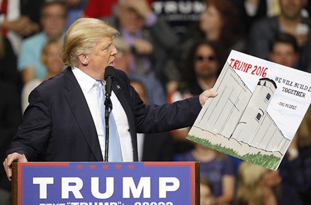 Трамп зекономить на будівництві стіни з Мексикою