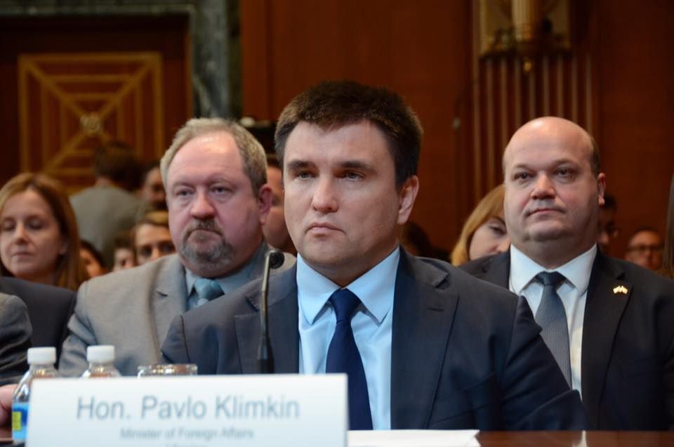 Павло Клімкін у Вашингтоні шукав підтримку для України