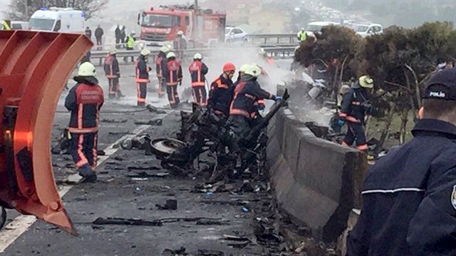 В Стамбулі розбився вертоліт з бізнесменами із Росії: є загиблі (фото, відео)