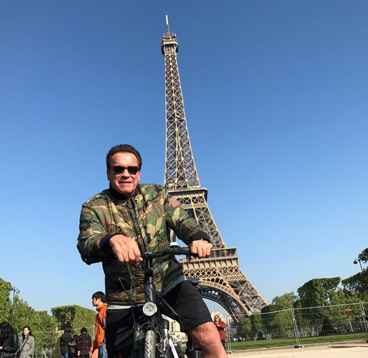 Шварценеггер «зіпсував» у Парижі фотознімок тайським туристам