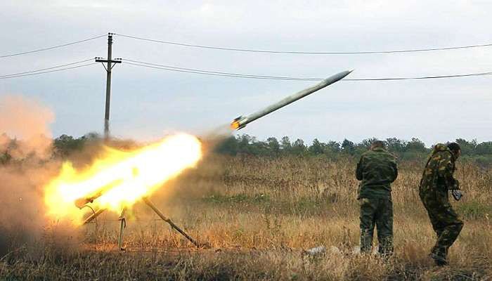 Позиції українських військових в Гнутово в обстріляли з Градів