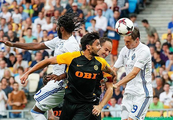 Динамо виграло матч Ліги Чемпіонів проти швейцарського клубу Янг Бойз