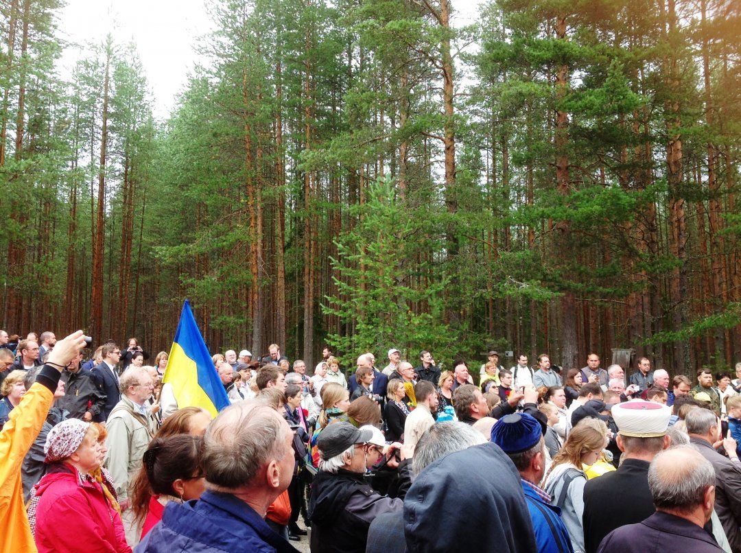 В урочищі Сандармох українська діаспора в Росії вшанувала жертв «великого терору»