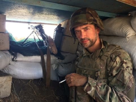 Актор Анатолій Пашинін воює в лавах ЗСУ на Донбасі (фото)