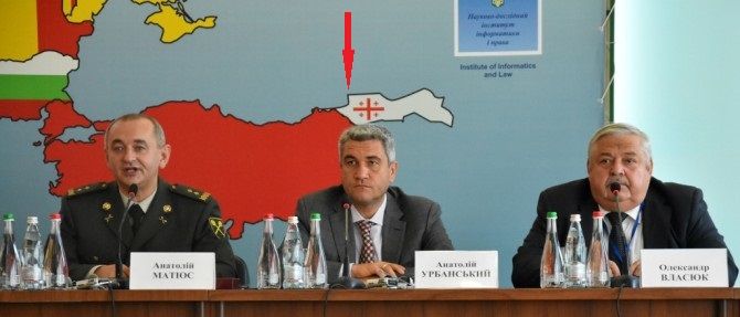 В Одесі військова прокуратура оскандалилася картою Грузії без Абхазії та Південної Осетії