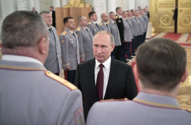 Путін керував запуском чотирьох балістичних ракет