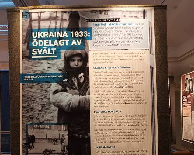 У Швеції показують, як пропаганда Сталіна призвела до Голодомору українців