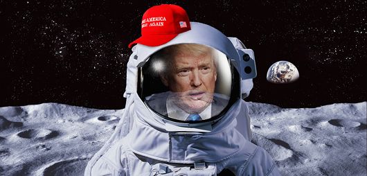 Трамп наказав НАСА досліджувати Місяць