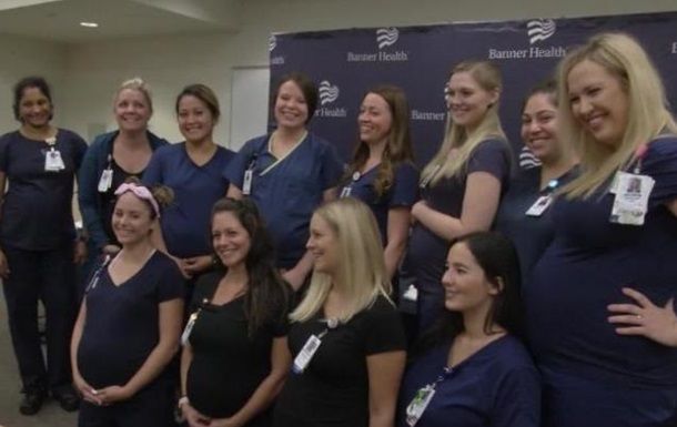 У лікарні США одночасно завагітніли 16 медсестер