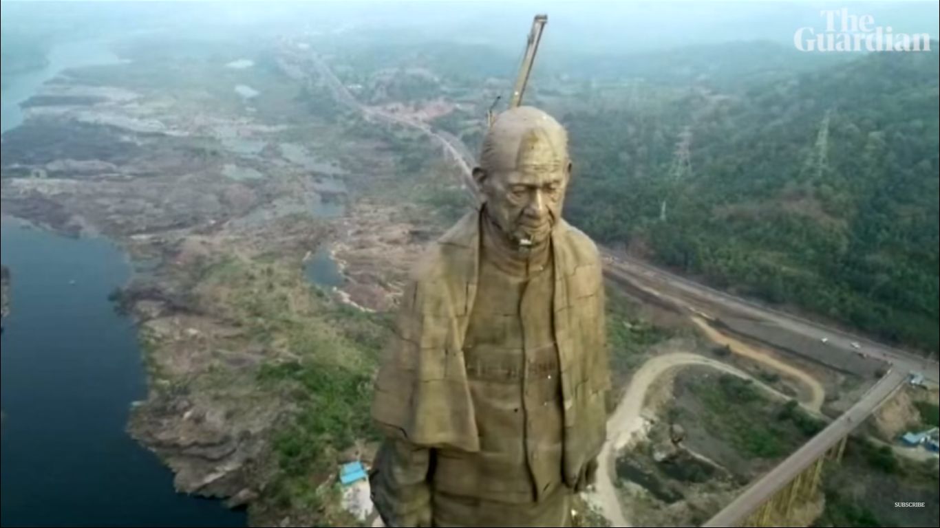 Статуя Єдності в Індії: 182-метровий рекордсмен вдвічі вищий за статую Свободи (фото, відео)