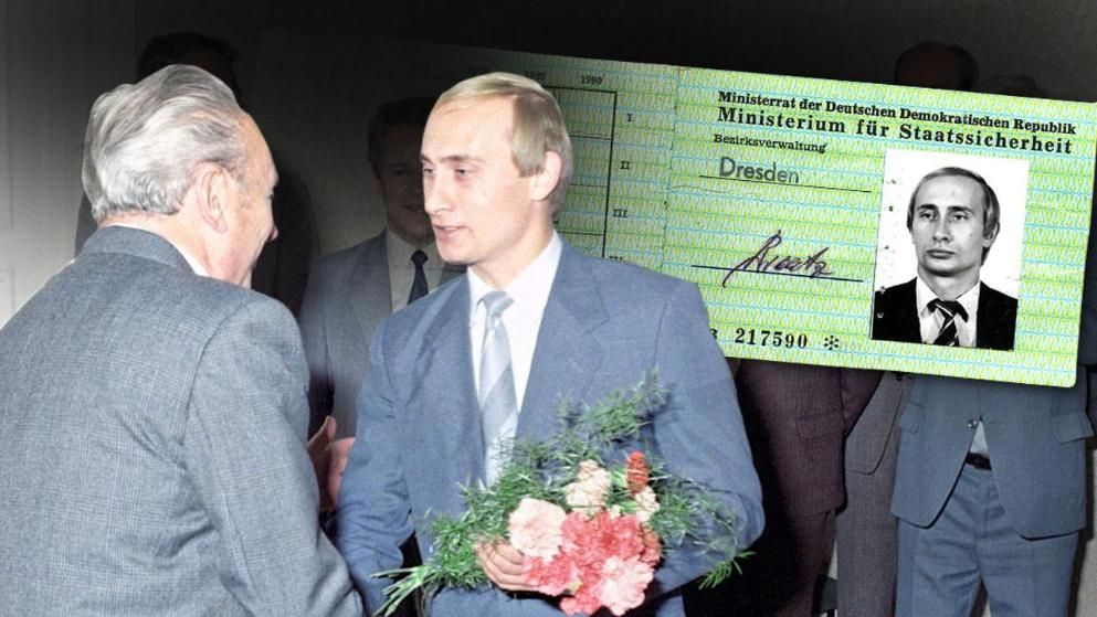 В архівах Штазі знайшли посвідчення агента Володимира Путіна