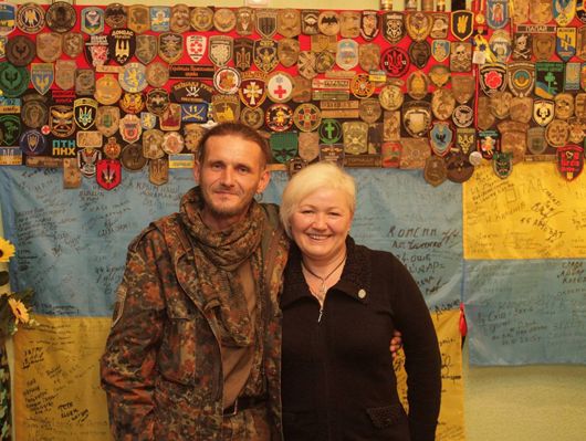 На Полтавщині власниця кафе Надія Легкобит всі роки війни пригощає військових та волонтерів