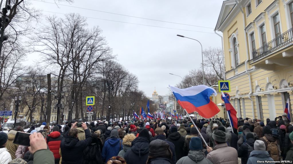 У містах Росії проходять акції пам'яті Нємцова