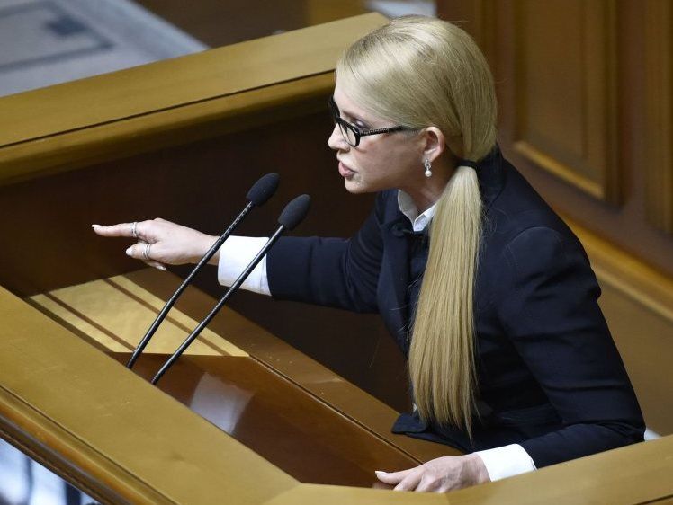 Юлія Тимошенко заявила, що оголошує імпічмент президенту Порошенку (оновлено)