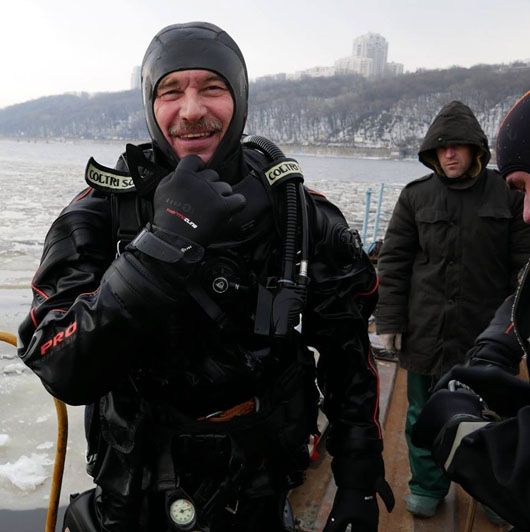 Пригоди «водяного»: бригадир водолазної групи Вітя Гаврилюк врятував понад 100 людей