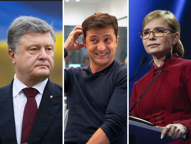 «Социс»: Зеленський і Порошенко лідирують у передвиборчій гонці