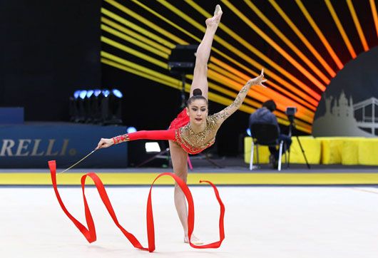 Найсильніша українська художня гімнастка переможно виступила на «Кубку Дерюгіної»