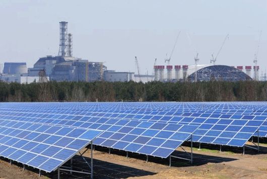 Сонячну електростанцію у Чорнобилі будуватимуть за іспанські гроші