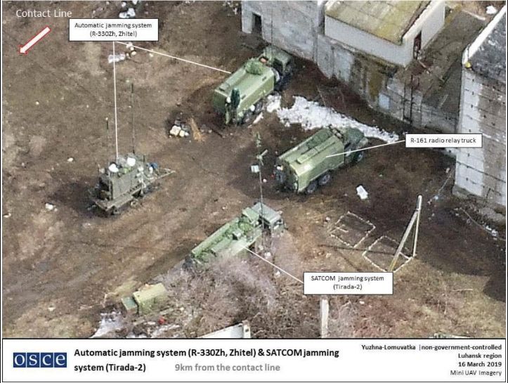 ОБСЄ виявила на Донбасі новітні системи озброєння Росії «Житель» та «Тирада-2»