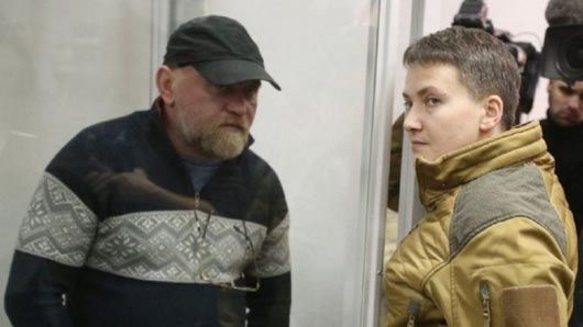Підозрюваних і організації теракту Надію Савченко та Володимира Рубана випустили з-під варти
