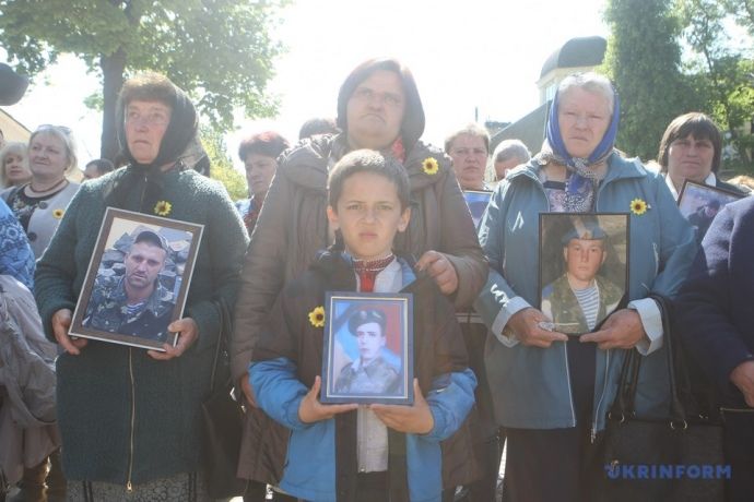 У Києві відбулась хода матерів загиблих українських захисників(фото)