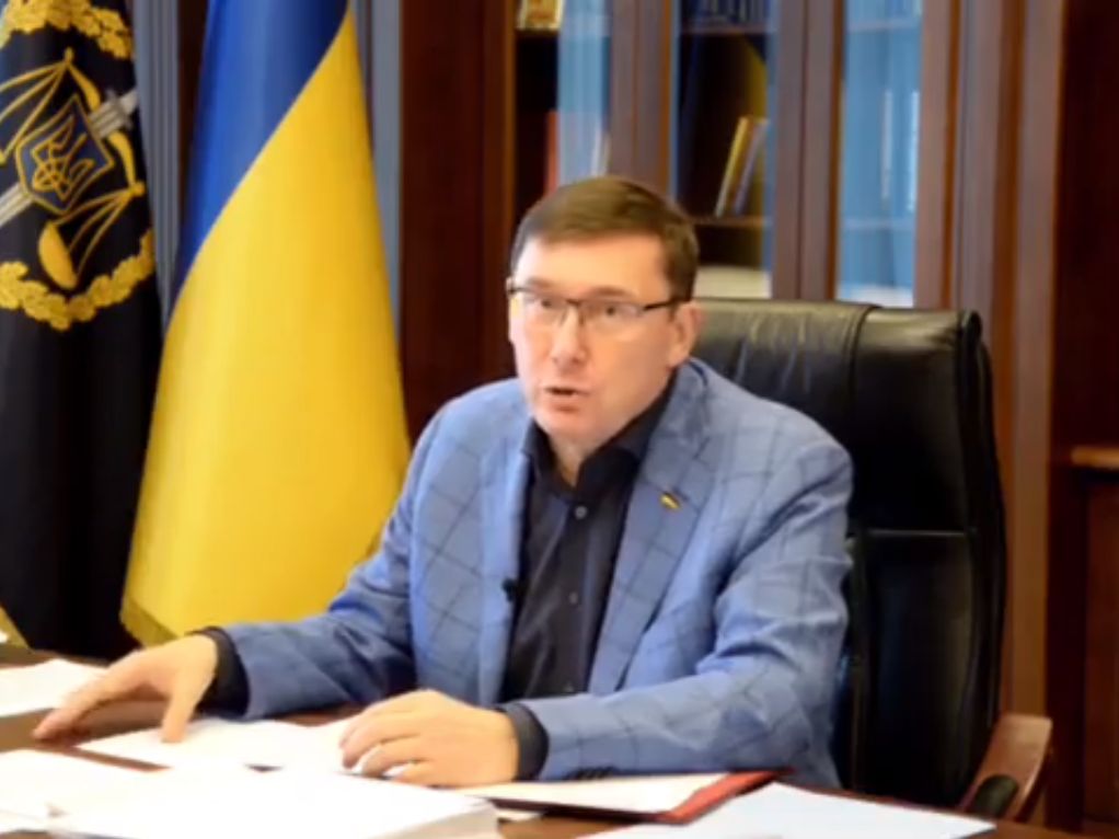 Луценко відкрив три справи про держзраду через пропозиції Кучми по Донбасу