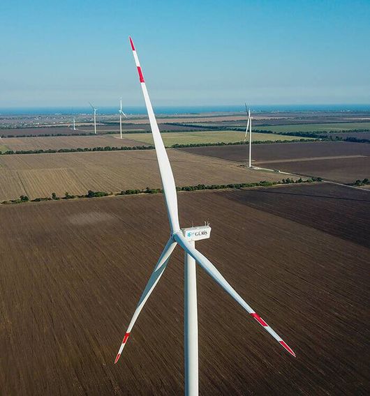 На півдні України запрацювала перша в регіоні вітряна електростанція, збудована іноземним інвестором