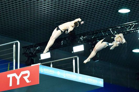 Українські стрибуни у воду розпочали домашній чемпіонат Європи з п’ятого місця в командному турнірі