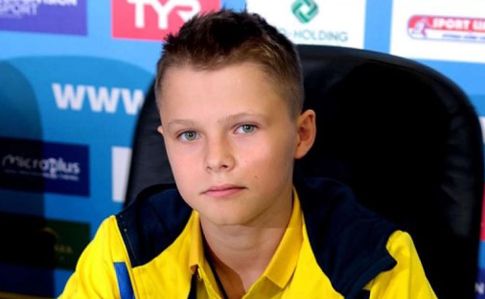 Юний українець став наймолодшим чемпіоном Європи зі стрибків у воду