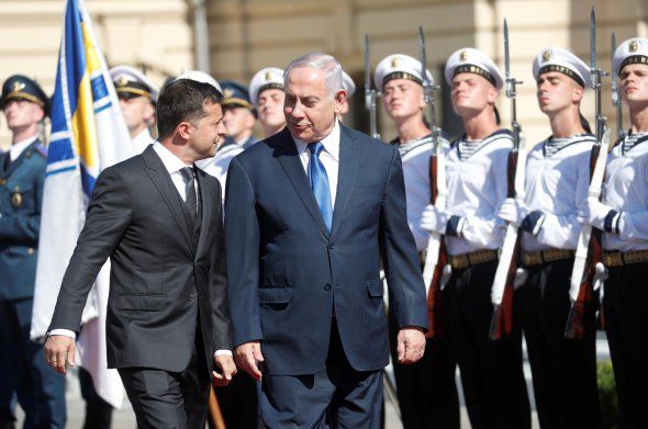 Зеленський зустрівся з прем’єр-міністром Ізраїлю Нетаньягу